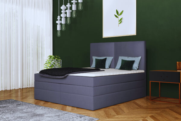 Łóżko kontynentalne 200x200 PORTO DUO