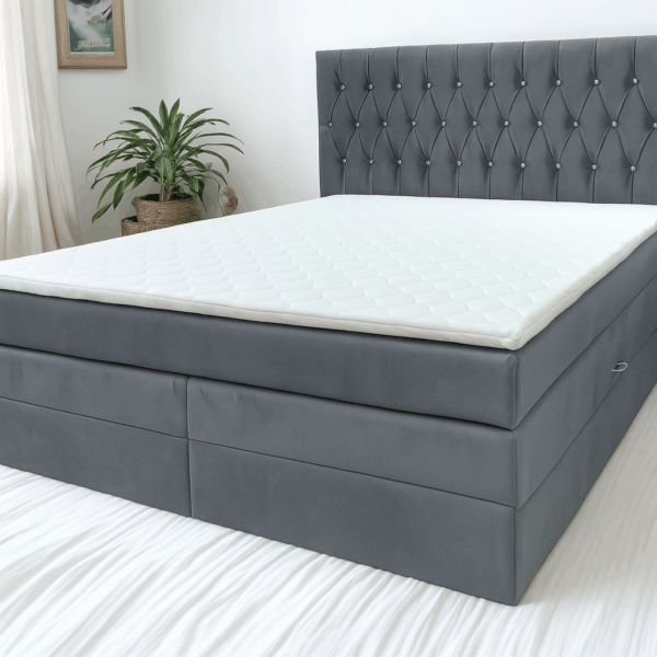 Łózko kontynentalne 200x200 CAPRI DUO