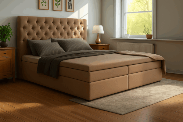 Łóżko kontynentalne 120x200 MADERA