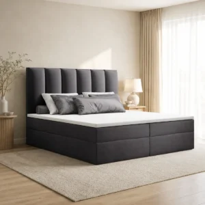 Łóżko kontynentalne RODOS 160×200 w eleganckiej sypialni