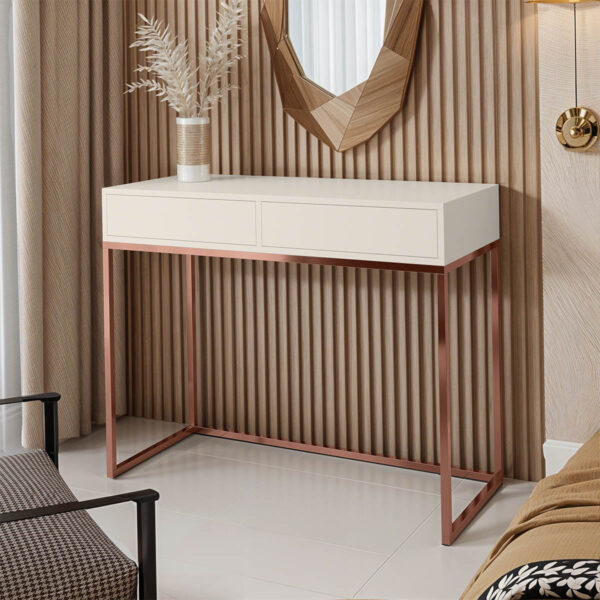 Toaletka ALICANTE 80cm miedź / kaszmir