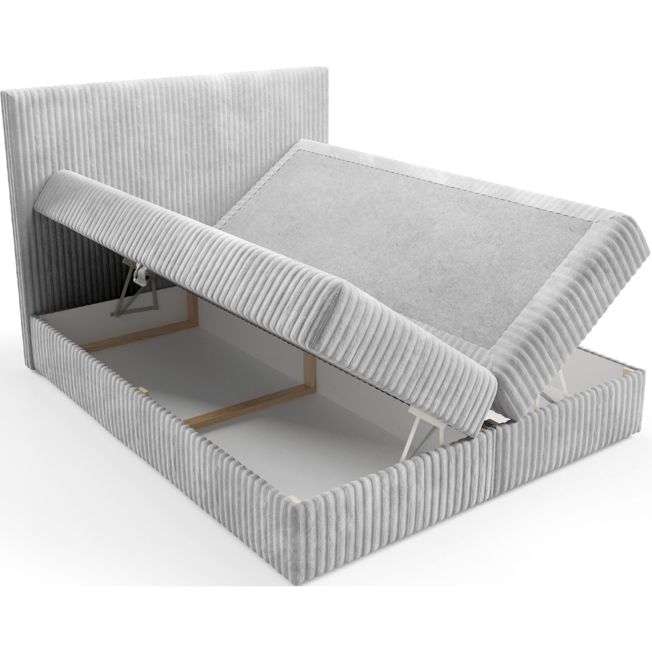 Łóżko kontynentalne STITCH 180x200 + Topper GRATIS - obrazek 4