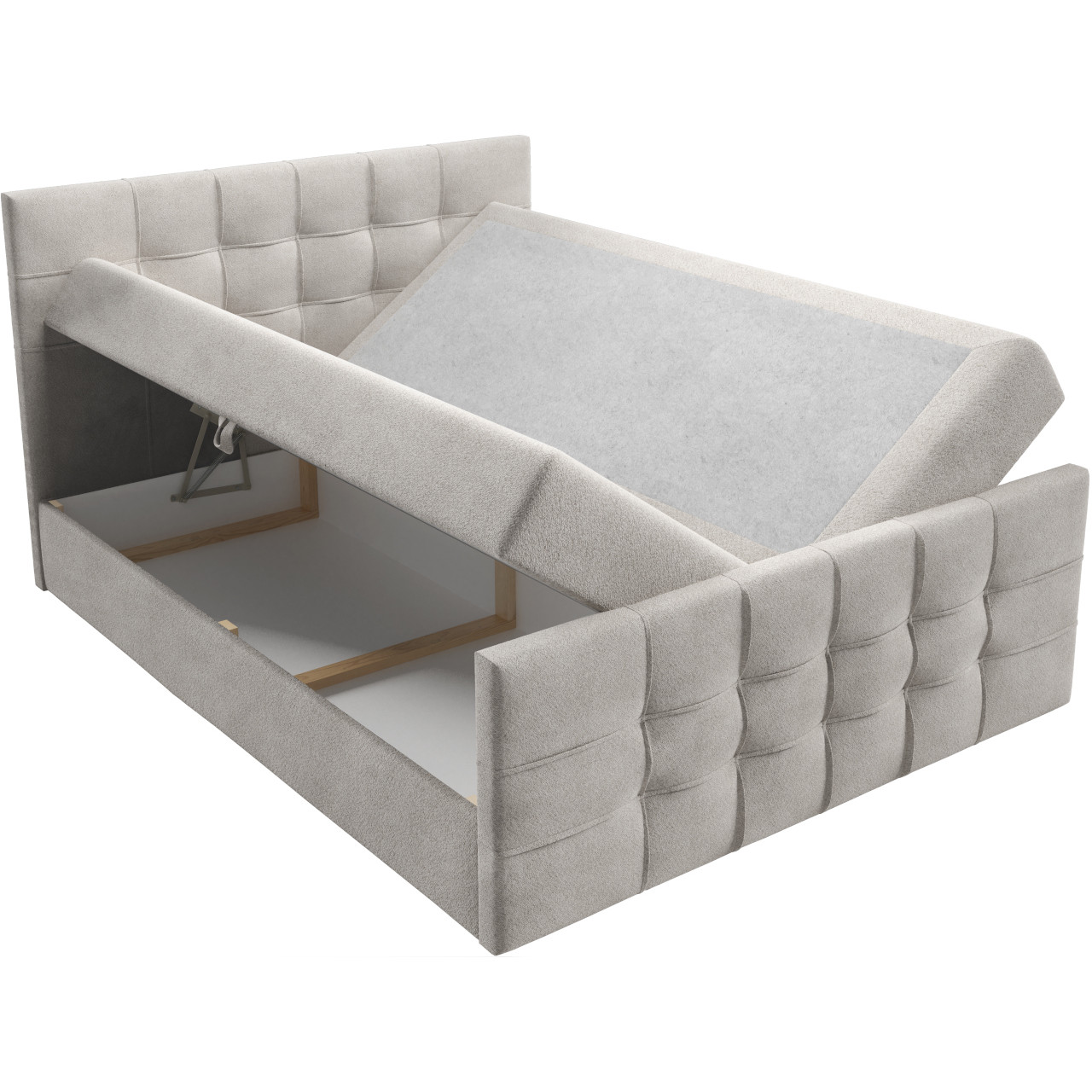 Łóżko kontynentalne ERSTE LUX 180x200 + Topper GRATIS - obrazek 2