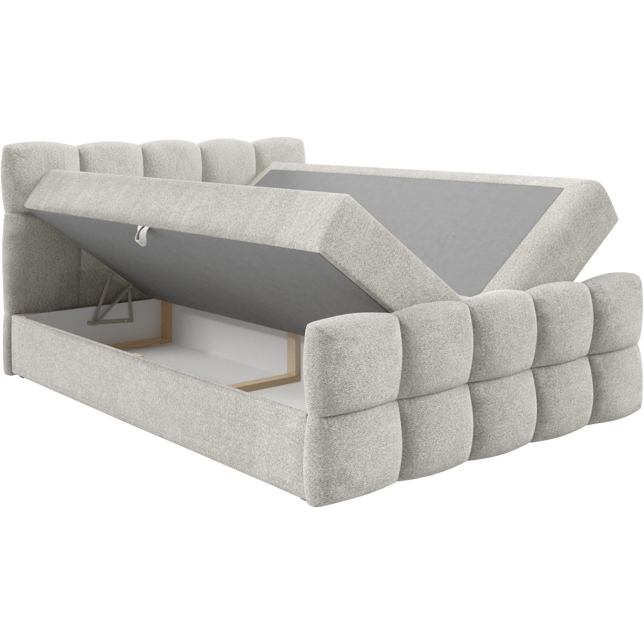 Łóżko kontynentalne 160x200 ROSSI + Topper GRATIS #personalizacja - obrazek 3