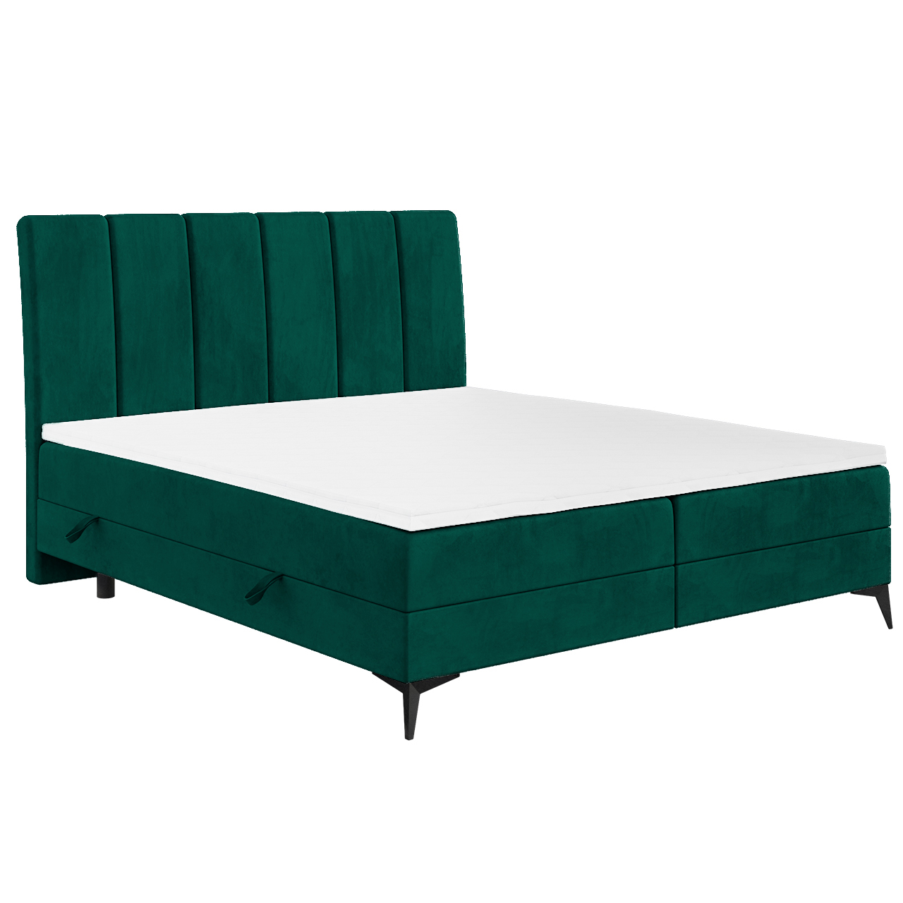 Łóżko kontynentalne ABERT 200x200 + Topper GRATIS #personalizuj - obrazek 2