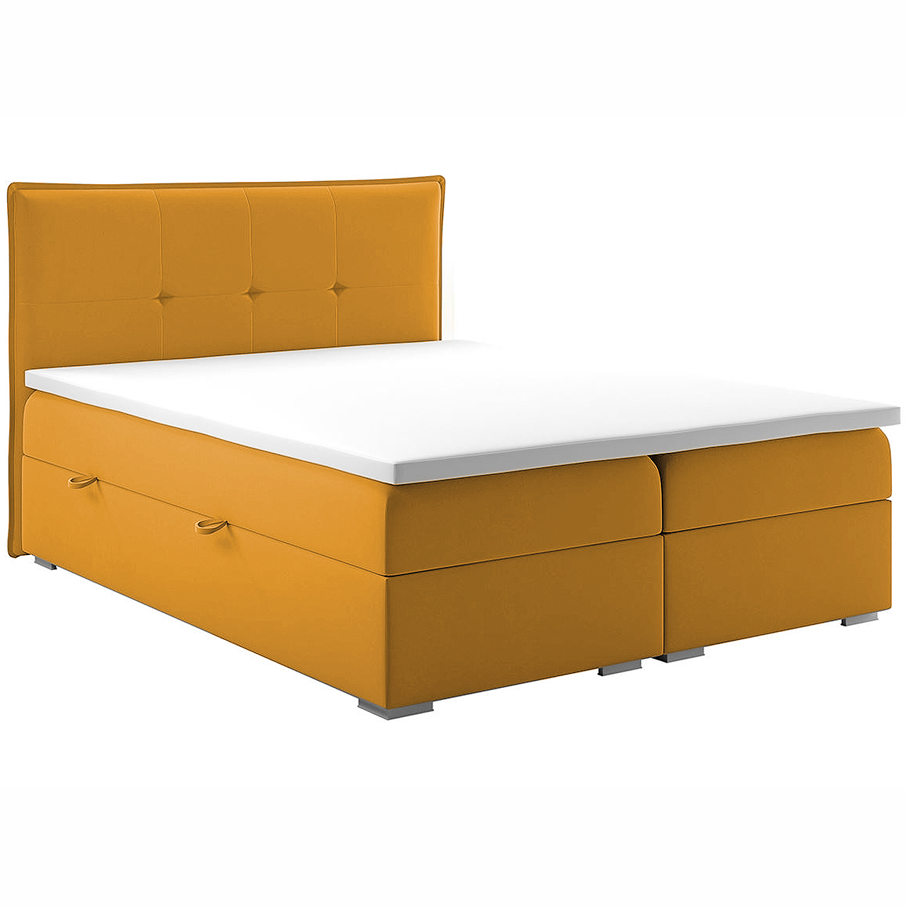 Łóżko kontynentalne COMO 200x200 + Topper GRATIS #personalizuj - obrazek 3