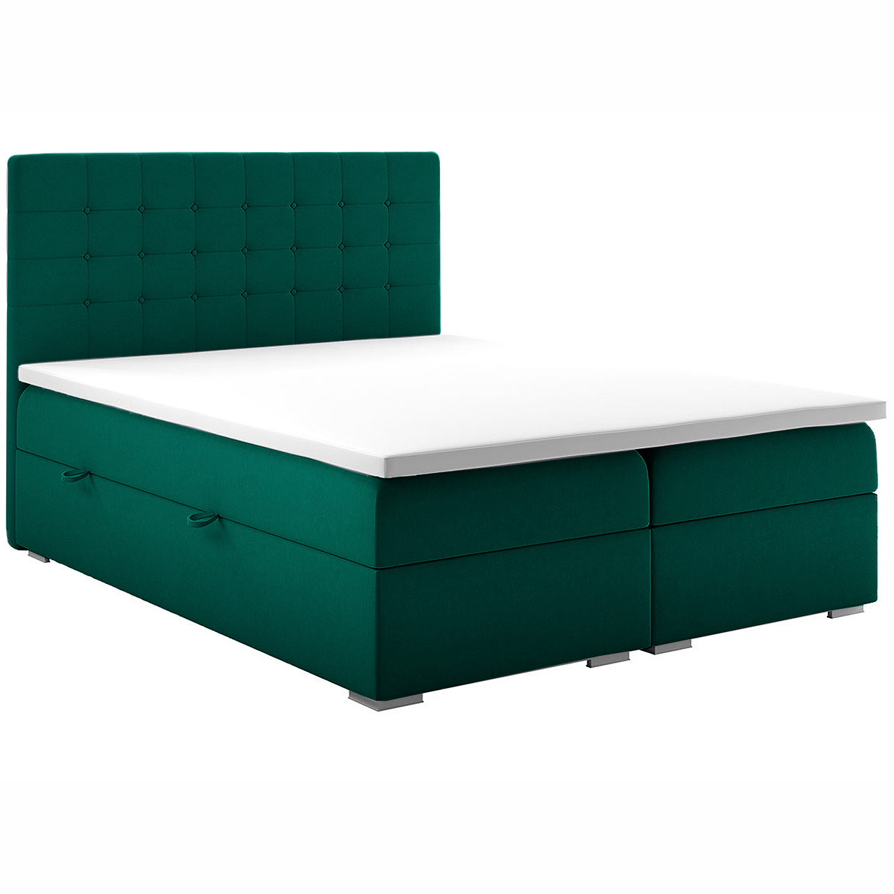 Łóżko kontynentalne CLAUDIS 180x200 + Topper GRATIS