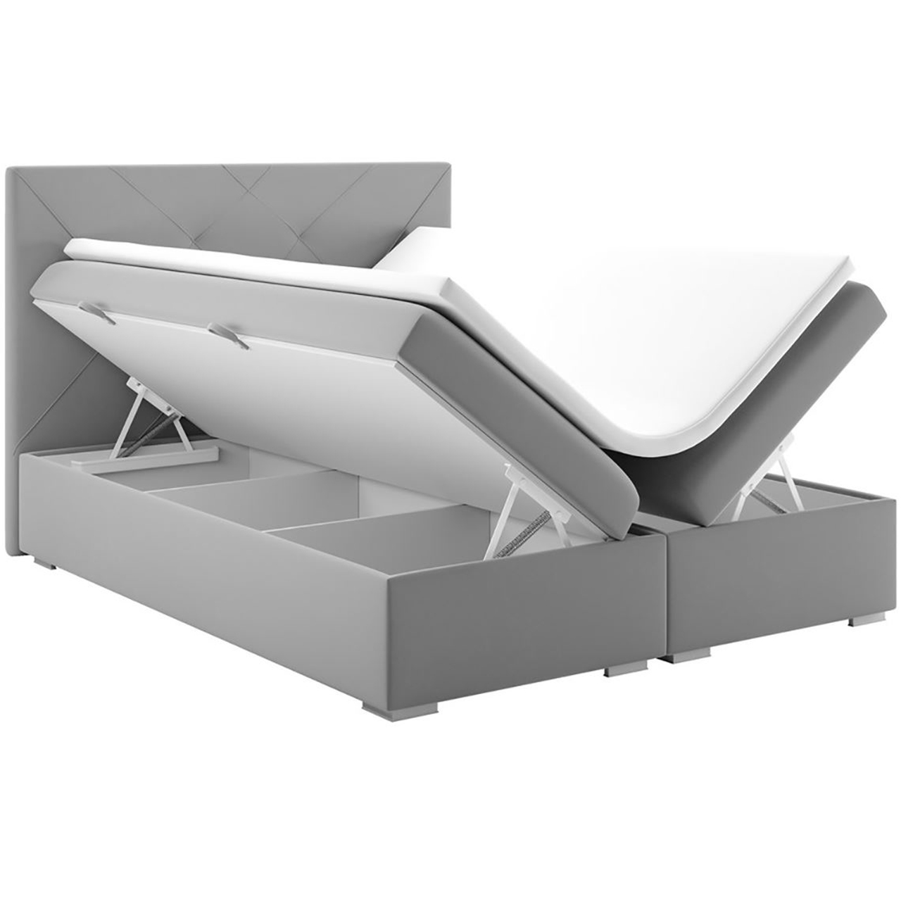 Łóżko kontynentalne DAVOS 120x200 + Topper GRATIS - obrazek 3