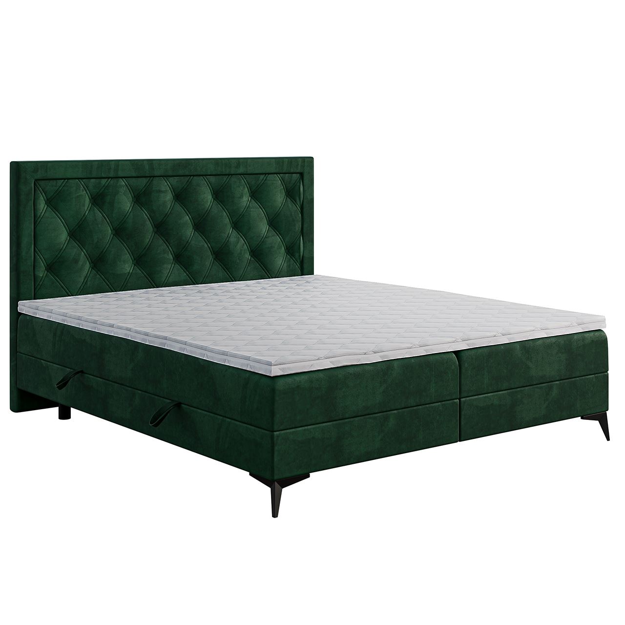 Łóżko kontynentalne DUSTIN 200x200 + Topper GRATIS #personalizuj - obrazek 4
