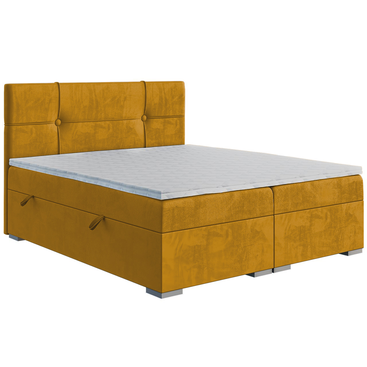 Łóżko kontynentalne GENOVA 180x200 + Topper GRATIS #personalizuj - obrazek 7