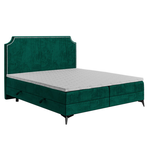 Łóżko kontynentalne LEO 160x200 + Topper GRATIS