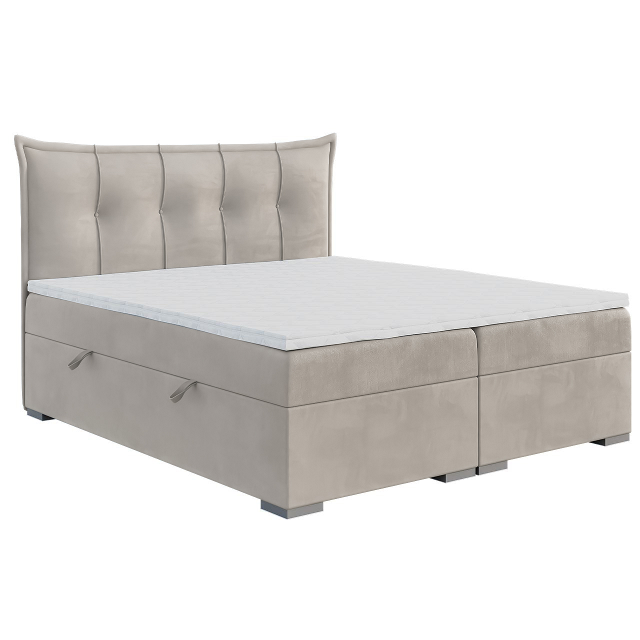 Łóżko kontynentalne MIRO 180x200 + Topper GRATIS #personalizuj - obrazek 7