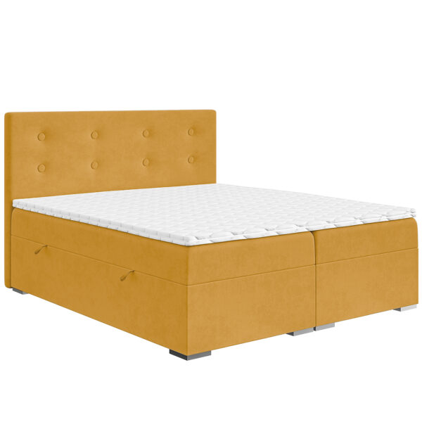 Łóżko kontynentalne POLLY 160x200 + Topper GRATIS