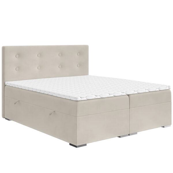Łóżko kontynentalne POLLY 160x200 + Topper GRATIS