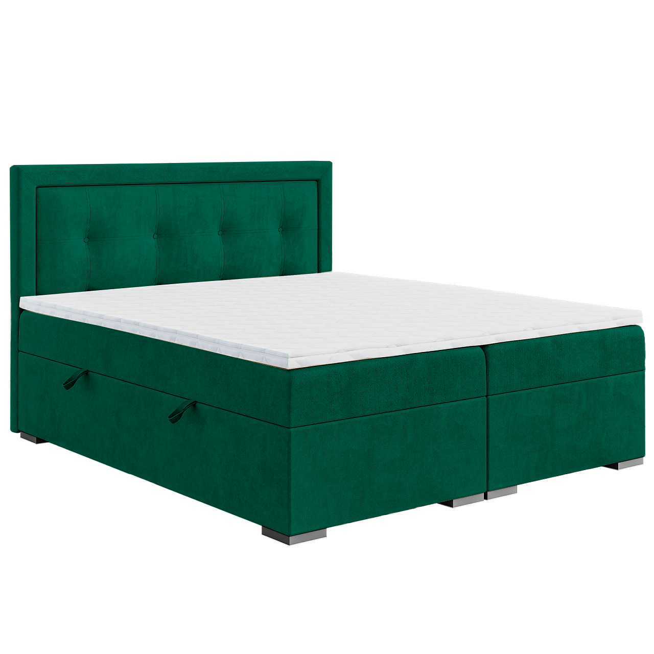 Łóżko kontynentalne VERI 200x200 + Topper GRATIS #personalizuj - obrazek 3