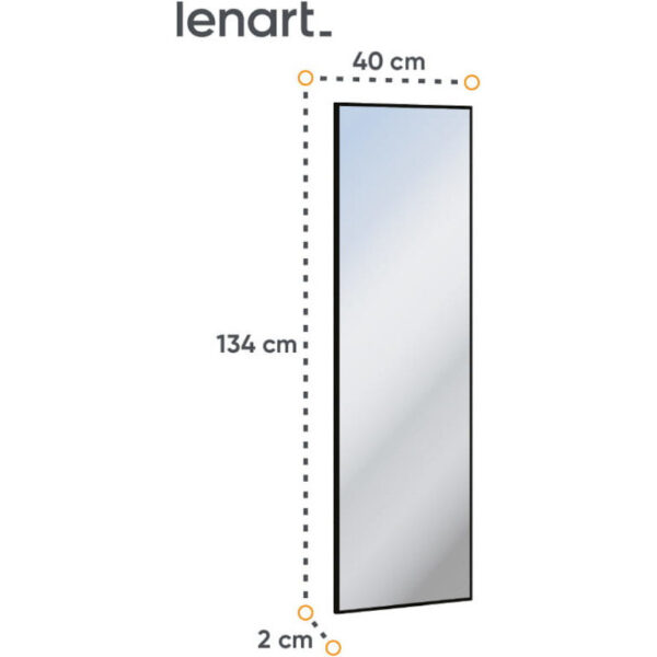 Lustro QUANT QG06 czarny