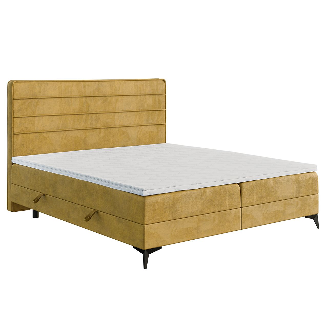 Łóżko kontynentalne HORIZON 200x200 + Topper GRATIS #personalizuj - obrazek 4