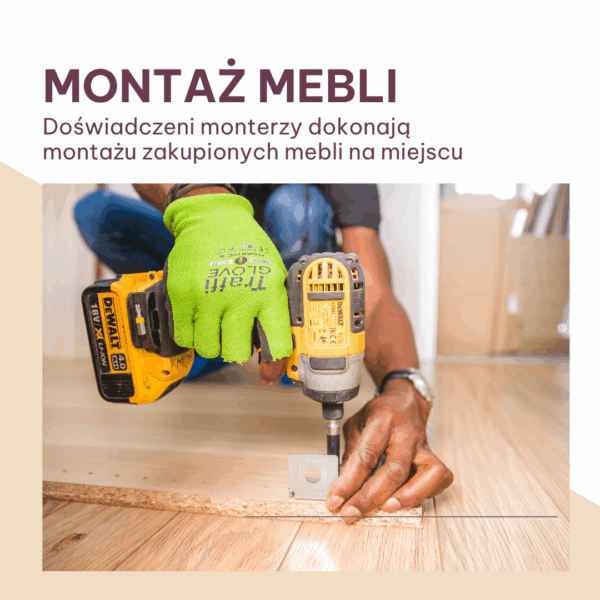 USŁUGA - MONTAŻ MEBLI