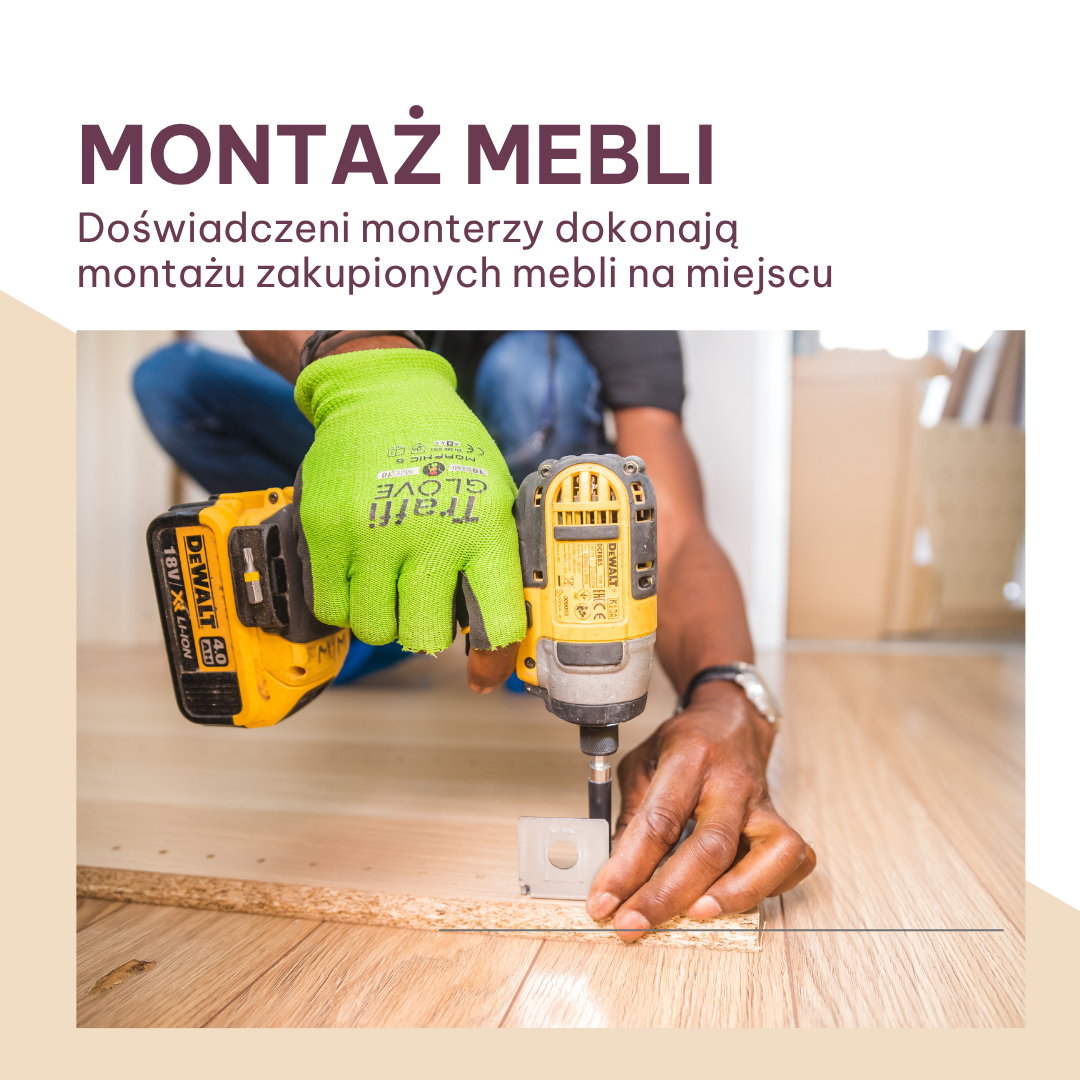USŁUGA - MONTAŻ MEBLI