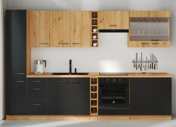 Szafka górna narożna MADERA 12A dąb artisan