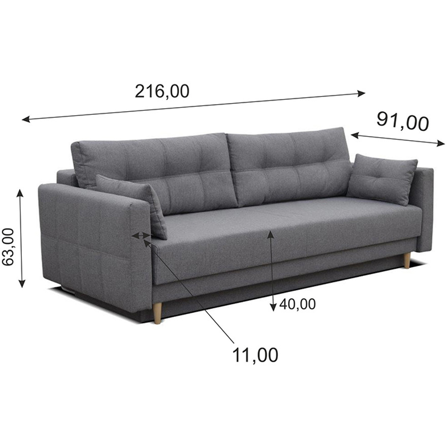Sofa wersalka ELAN kronos 19 - obrazek 3