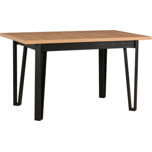 Stół DS57 artisan laminat / czarny