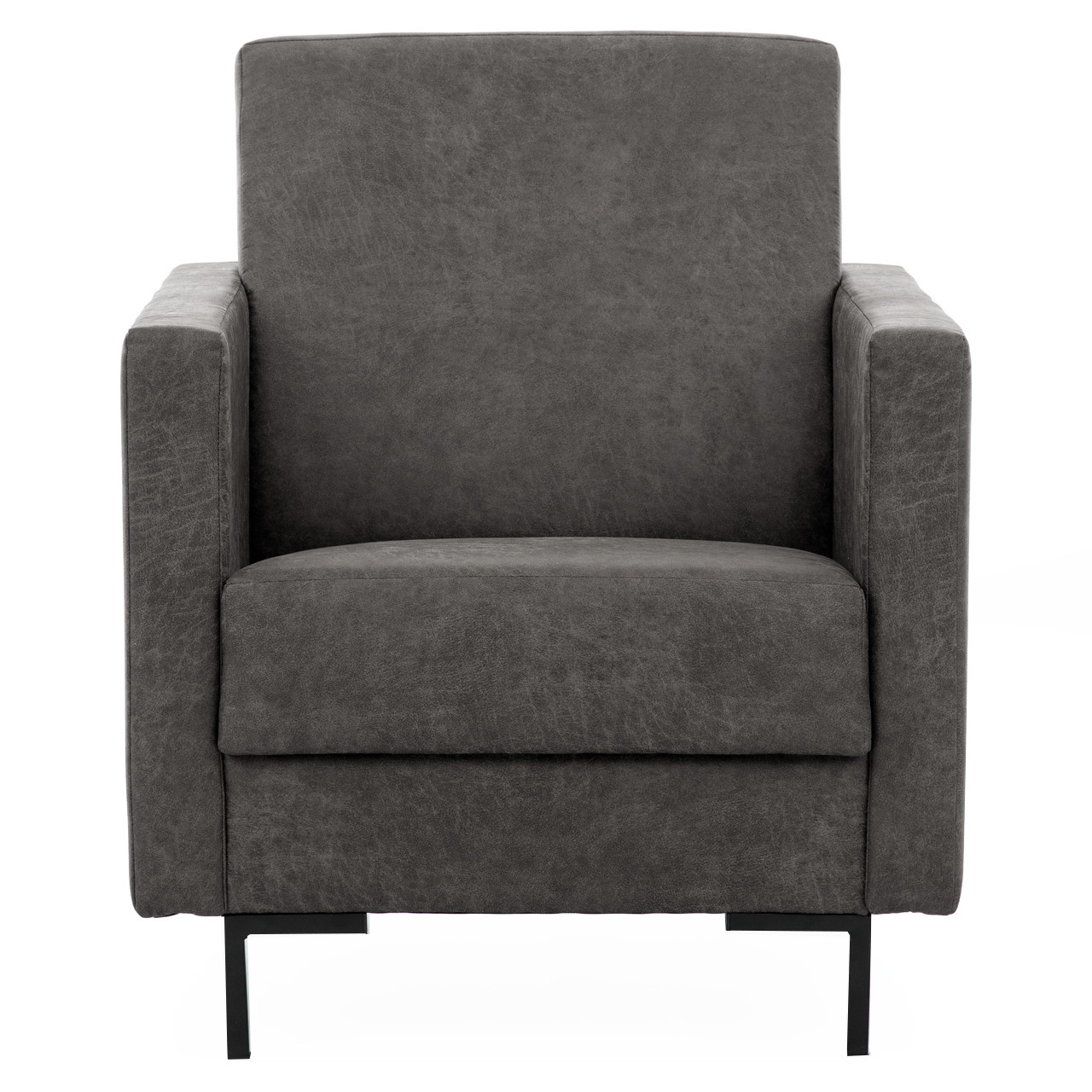 Fotel SELVA B manila dark grey czarny - obrazek 4
