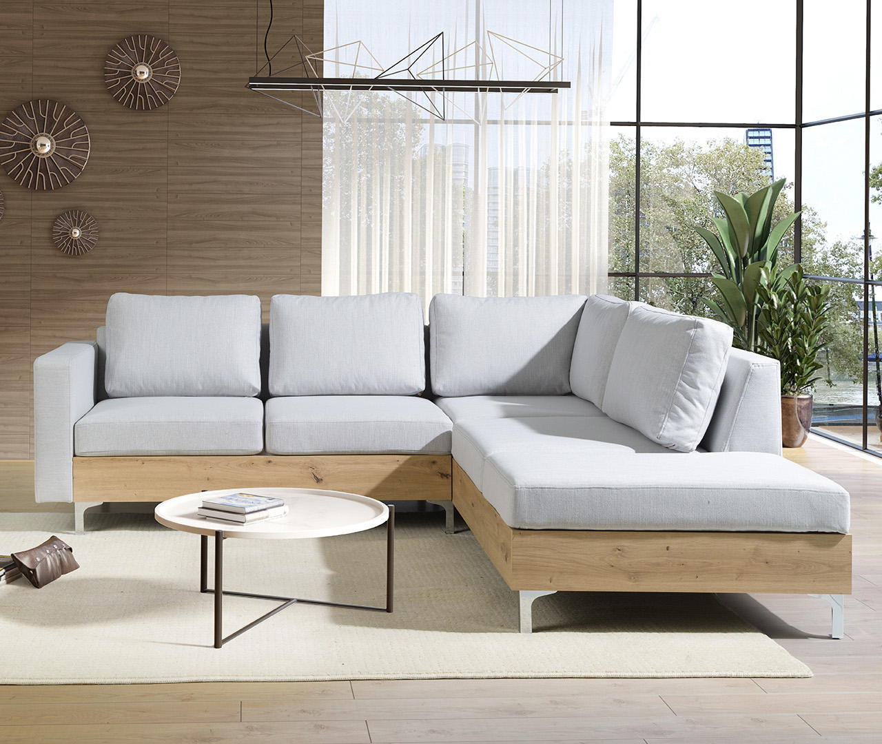 Narożnik ORLEAN WOOD avellino 118 / dąb artisan prawy - obrazek 2