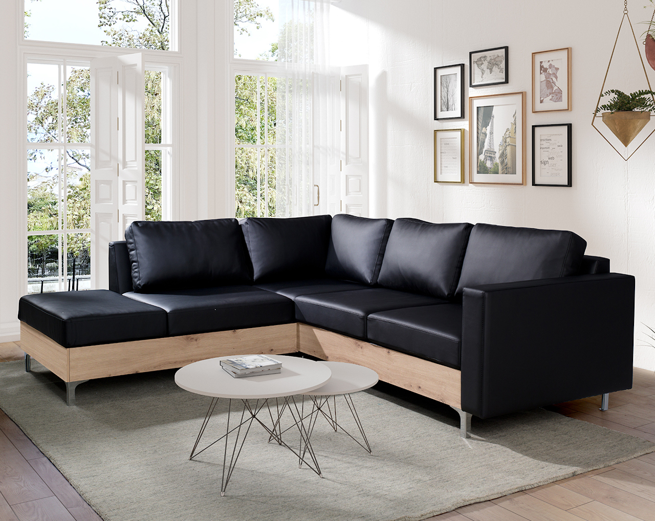 Narożnik ORLEAN WOOD soft 11 / dąb artisan lewy - obrazek 2