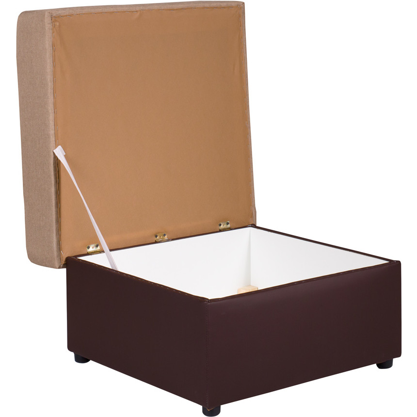 Pufa GORDI lux 02 + soft 66 - obrazek 3