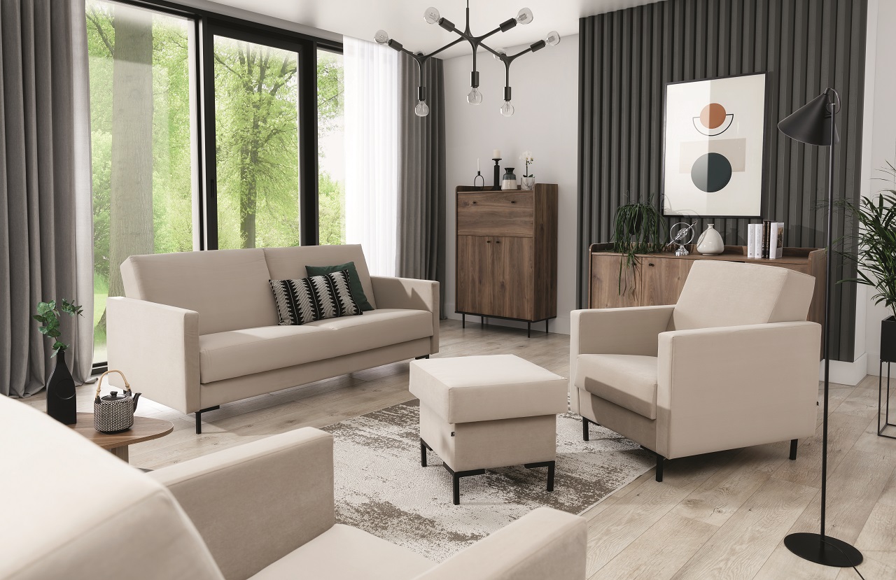 Sofa SELVA A madone 17031 czarny - obrazek 4