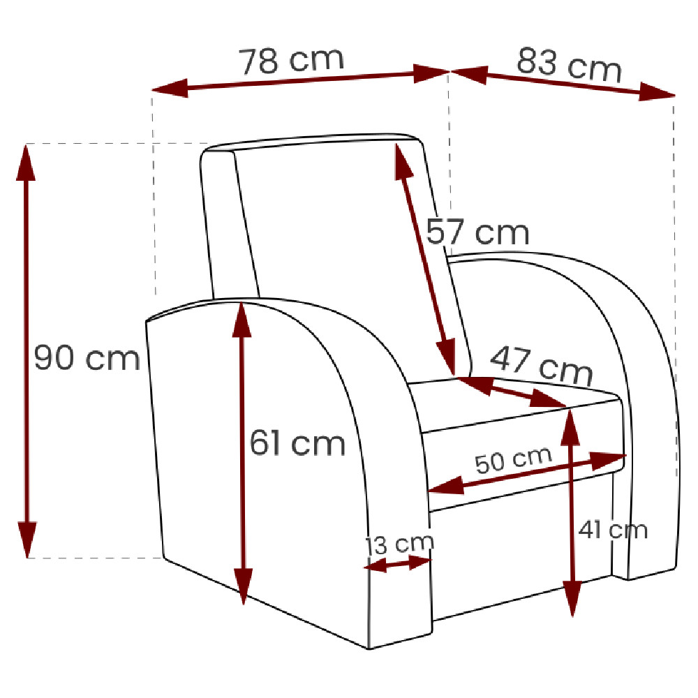 Fotel DART 2 soft 20 / lux 24 - obrazek 4