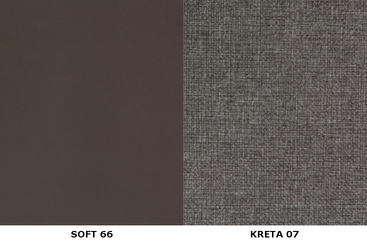 Sofa DART 2 soft 66 / kreta 07 - obrazek 3