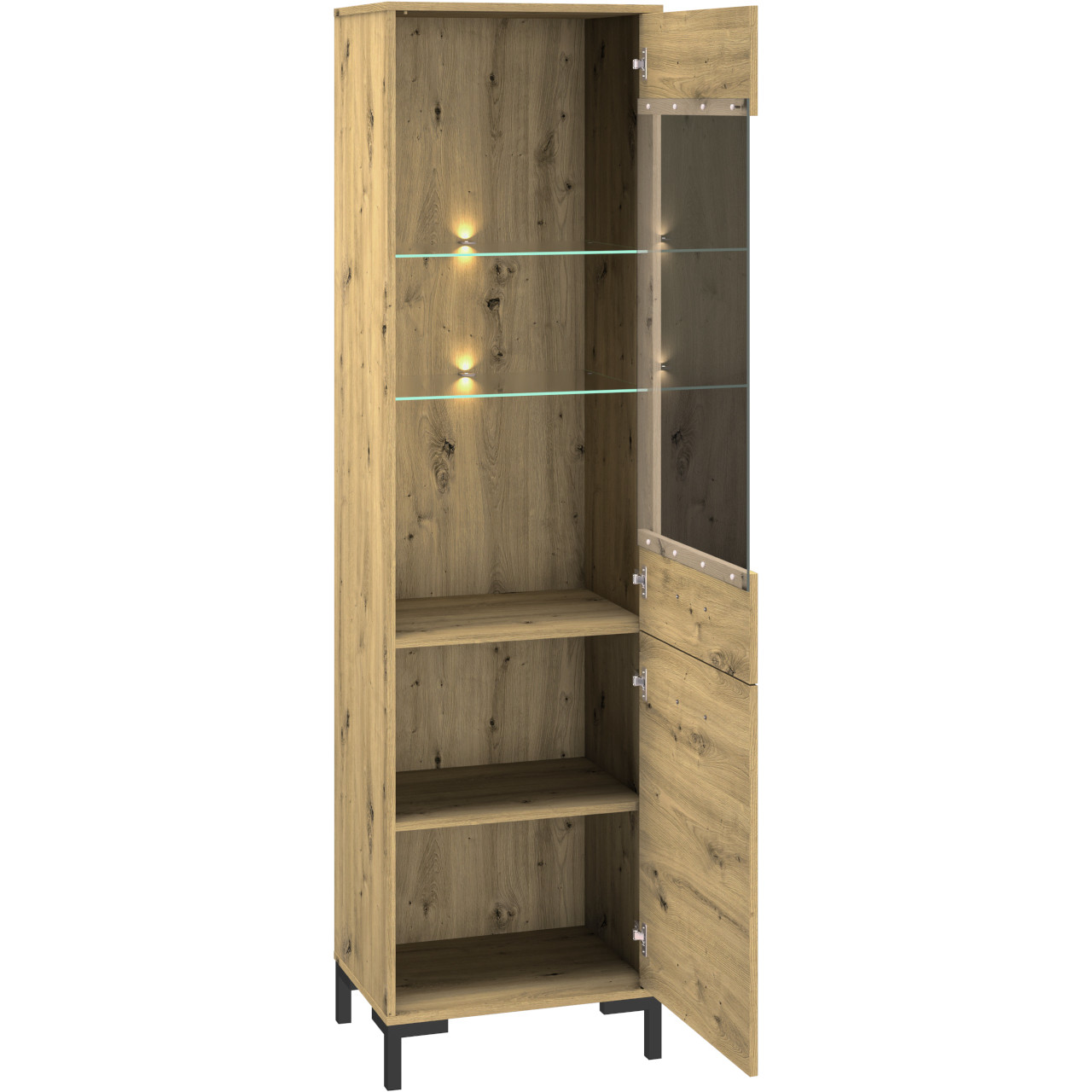 Witryna MEVIA 18 dąb artisan - obrazek 7