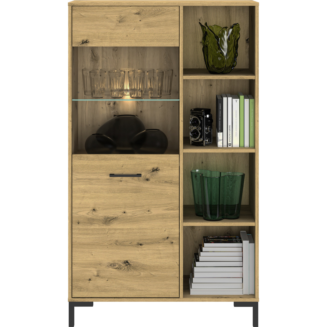 Witryna MEVIA 19 dąb artisan - obrazek 7