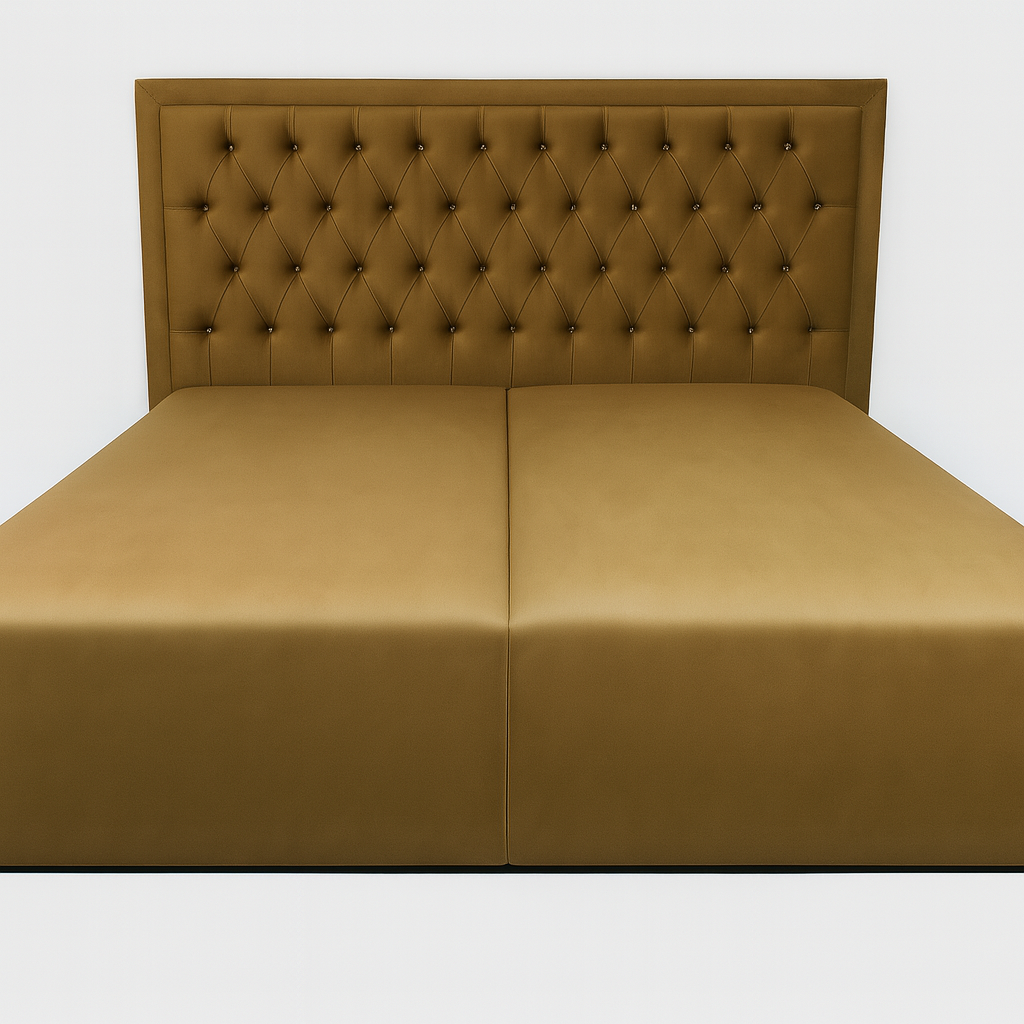 Łóżko hotelowe 200x200 GOLDEN SLEEP DOUBLE II beżowy - obrazek 2