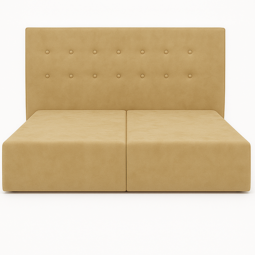 Łóżko hotelowe 160x200 GOLDEN SLEEP DOUBLE beżowy - obrazek 4