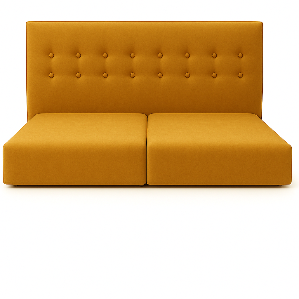 Łóżko hotelowe 160x200 GOLDEN SLEEP DOUBLE złoty - obrazek 2