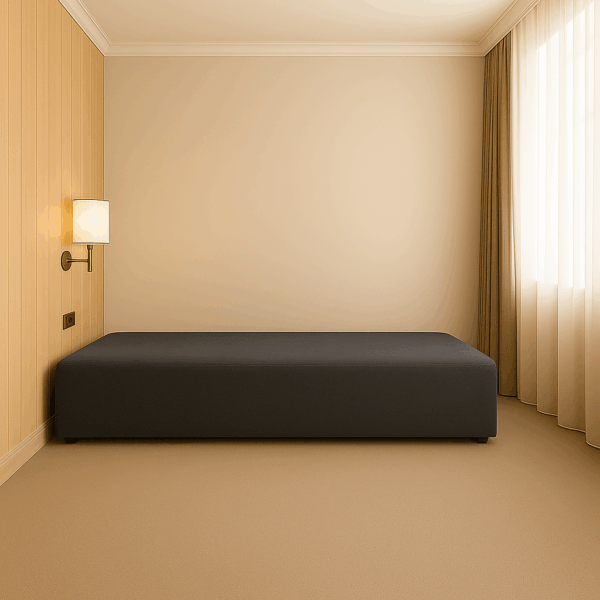 Łóżko hotelowe 100X200 GOLDEN SLEEP SINGLE szary