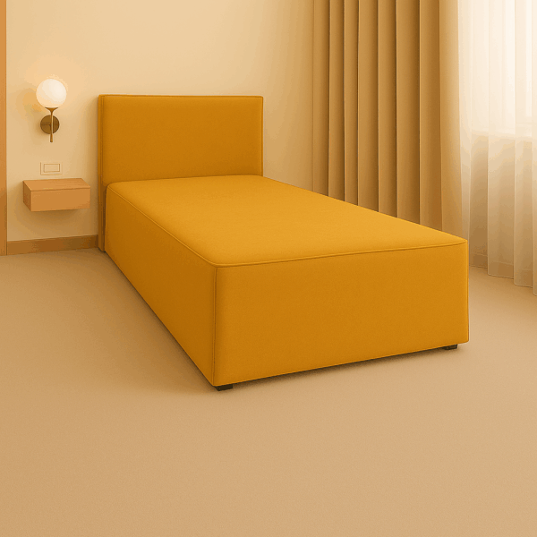 Łóżko hotelowe 100X200 GOLDEN SLEEP SINGLE II złoty