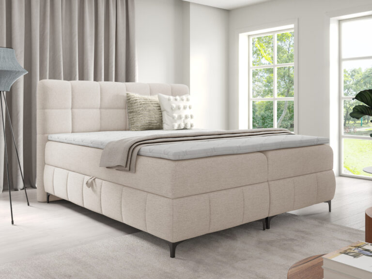 Łóżko ELLIS 200x200 komfort i elegancja w sypialni