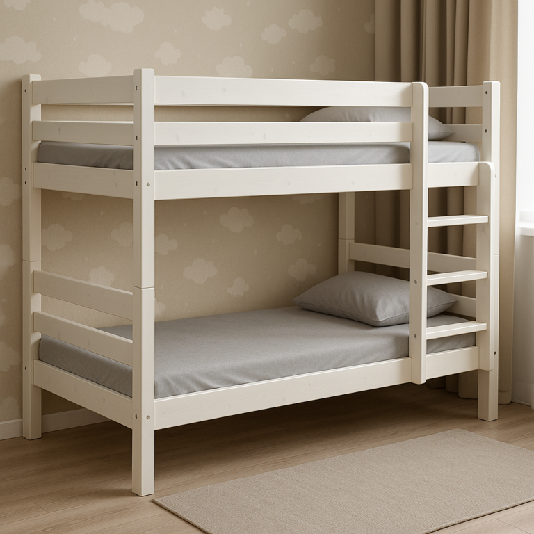 Łóżka piętrowe 80x180 – styl, bezpieczeństwo, przestrzeń