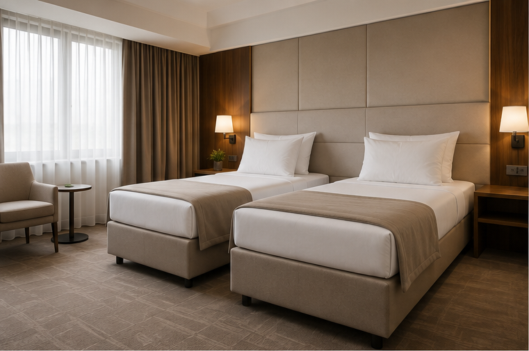łóżka hotelowe do hotelu i pensjonatu